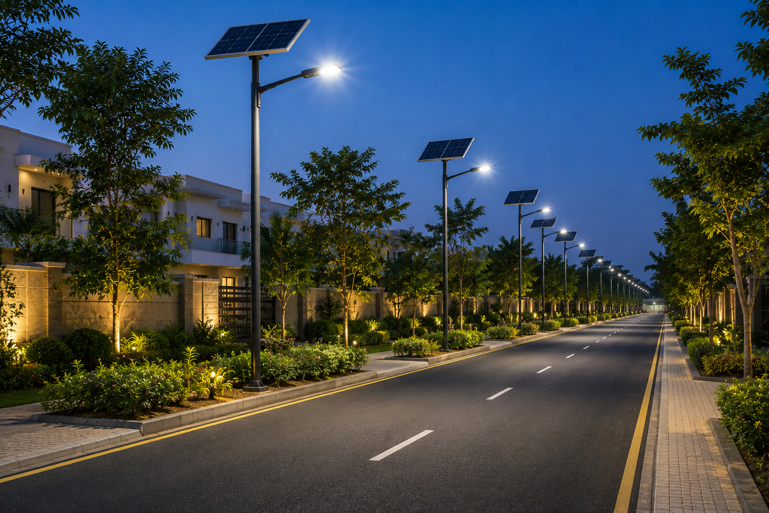 Solar & LED Street Lights