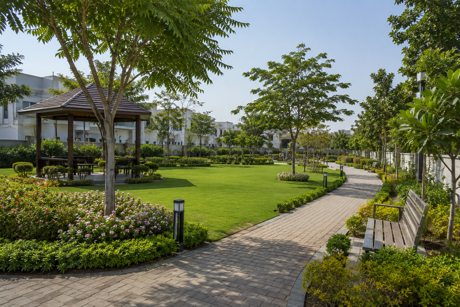 Landscaped Parks & Green Zones