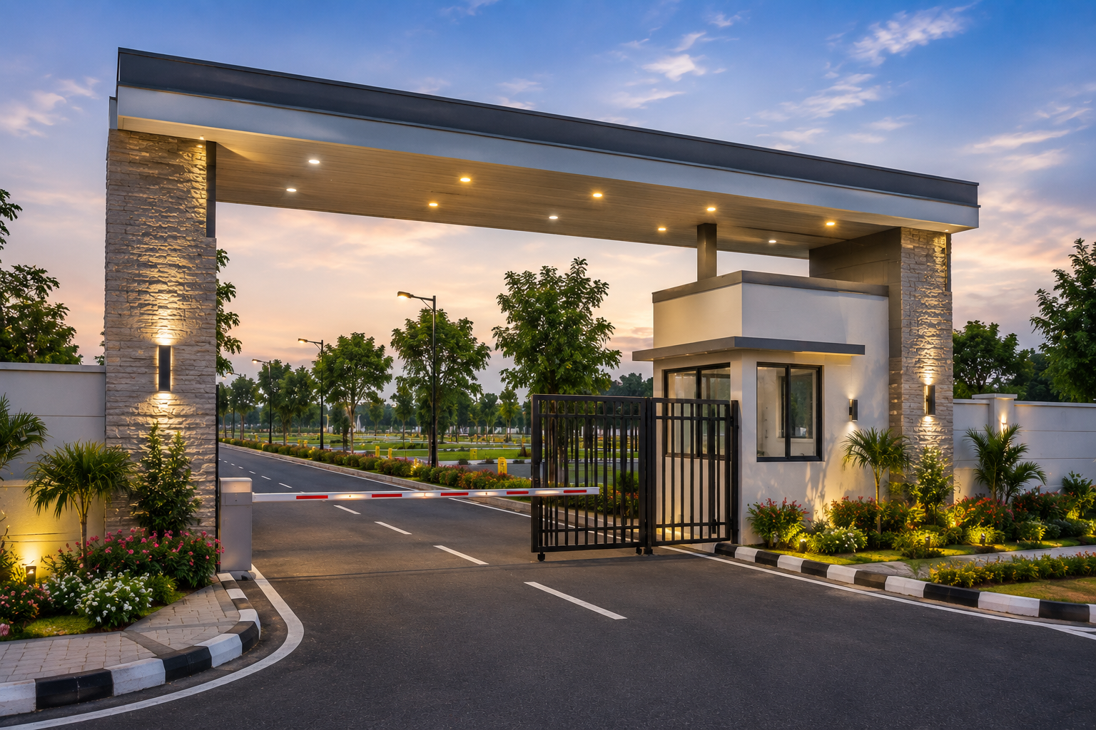 Gated Community Plots